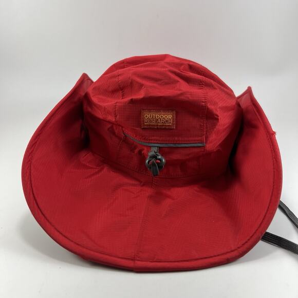 Outdoor Research Seattle Sombrero Boonie Hat Unisex Size Medium Red - Picture 1 of 8